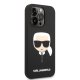 Karl Lagerfeld Silicone Karl\'s Head MagSafe Phone Case Cover iPhone 14 Pro Max - black