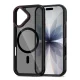 Tech-Protect MagHybrid MagSafe Case for iPhone 17 - Black / Red
