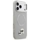 Karl Lagerfeld Karl & Choupette Pins MagSafe vāciņš iPhone 17 Pro Max - pelēks | Phone Case Cover