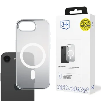3mk Frosty MagCase for Apple iPhone 16E White