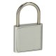 Smart Fingerprint Padlock, Heavy-Duty Steel Biometric Lock, Carbon