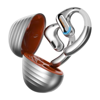 Oneodio OpenRock Pro Wireless Sports Headphones, Silver