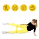 4Fizjo Mini Power Band Resistance Band, 0.8 mm, 5-10 kg, Yellow