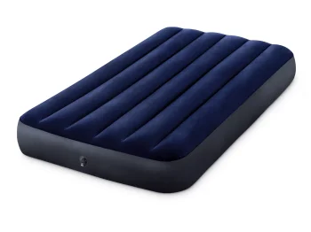 INTEX 64757 Single Inflatable Air Mattress 191 x 99 x 25 cm, Blue
