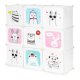 ModernHome 9-Cube Modular Storage Organizer for Kids, White