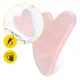 4FIZJO Natural Rose Quartz Gua Sha Massage Stone