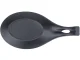 Silicone Spoon Rest and Kitchen Utensil Holder, Black