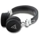 Guess GUBH70PGTSPSK Wireless On-Ear Headphones with Bluetooth 5.3 and ENC, Black