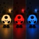 Silicone LED Night Light Football, RGB, 3 Modes