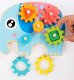 Wooden Educational Sorter Montessori Elephant with Gears