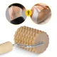 4Fizjo 1430 Wooden Massage Roller with Handle, Brown