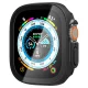 Spigen Thin Fit 360 Case with Tempered Glass for Apple Watch Ultra (49mm) - Black
