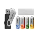 USB Flash Drive Intenso Office Line 5x 64GB USB 3.2 Gen 1 Multipack 5-Piece, Multicolour