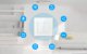 Avatto N-TS10-B1 1-Way Smart Wi-Fi Light Switch TUYA, Black
