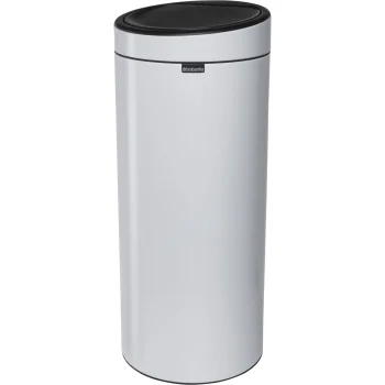 Brabantia Touch Bin New Waste Bin, 30 L, White