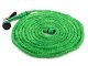 Expandable Garden Hose with 7-Function Spray Nozzle 10-30m, Green