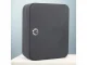 Lockable Metal Key Box for 20 Keys with Tags, Black