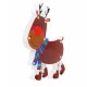 LED Christmas Window Decoration Reindeer with Suction Cup