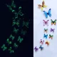 Fluorescent butterflies 12pcs mix