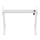 Ergo Office ER-400 Electric Height Adjustable Desk Frame, 80kg, White