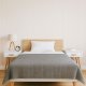 Прикроватные тумбочки ModernHome комплект 2 шт., современные, белые