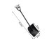Snow Folding Removal Car Shovel, 32x24 cm