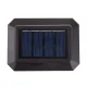 GreenBlue GB125 WW LED Solar Post Cap Light, 60x40mm, 3200K, Black