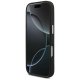 Karl Lagerfeld FW Grained Karl & Choupette Heads Pins & Logo iPhone 17 Pro Case - Black