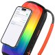 Dudao Y21 bezvadu skaļrunis ar RGB apgaismojumu, Bluetooth 5.3 – melns