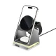 Tech-Protect QI15W-A43 3in1 Wireless Charger with MagSafe, Black