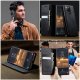Samsung Galaxy S20 Ultra (SM-G988F) CASEME Wallet Magnetic Leather Case Cover, Black