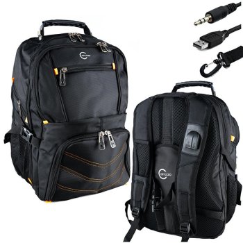 Carruzzo 45L Waterproof Travel Backpack for 17 Inch Laptop