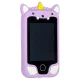 Kids Toy Smartphone with Camera and 8 GB MicroSD Card, Unicorn, Purple