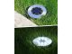 Садовые светильники на солнечных батареях 8 LED, грунтовые, 4 шт.