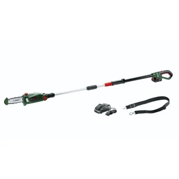 Bosch UniversalChainPole 18 Cordless Pole Pruner with 1x 2.5Ah Battery and Charger