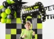 Ikonka Gamepad Foil Balloon, 72x52 cm, Black