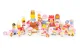 Educational Wooden Building Blocks Set Candy Town 116 pcs ECOTOYS