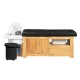 Head Spa Hair Washing Bed Station Gabbiano Bali, Black