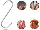 Stainless Steel Sausage and Meat Smoking Hooks, 18 cm (10 pcs.)