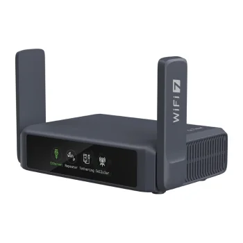 Wi-Fi 7 Travel Router GL.iNet Slate 7 (GL-BE3600), Dual-Band, 2.5G Ports, Touchscreen
