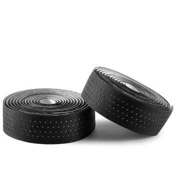 Rockbros Perforated Silicone Handlebar Tape, Black