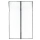 LUARO Heavy Duty Magnetic Screen Door with Strong Magnets 160x230 cm