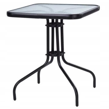Multigarden Garden Table 60x60 cm, Glass Top