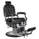 Gabbiano Ernesto Barber Chair, Black