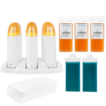 Professional Roll-On Waxing Kit Valencia with Trio Heater
