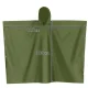 Trizand PVC Rain Poncho, Green