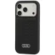 Audi GT Synthetic Leather MagSafe Case for iPhone 18 Pro / 17 Pro, Black