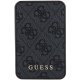 Внешний аккумулятор Guess 5000mAh 15W 4G Leather Metal Logo, черный