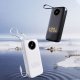Dudao K13Pro 20000mAh Power Bank with Built-in Cables Black