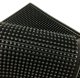 Силиконовый коврик для сушки посуды 45x30 см, черный